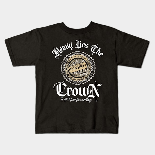 Heavy Lies the Crown Kids T-Shirt by swb4real